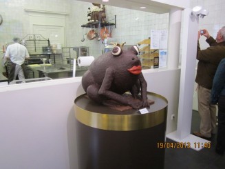 figurina de ciocolata